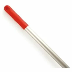 RS PRO Manche à Balais à Franges En Aluminium Rouge 1.4m ( Prix Pour 1 )