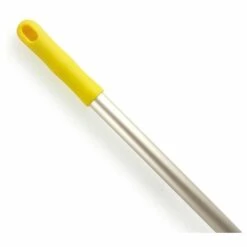 RS PRO Manche à Balais à Franges En Aluminium Jaune 1.4m ( Prix Pour 1 )