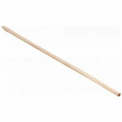 ADNAUTO Manche En Bois - 1.30 Metres - Manche De Type Jaune - Jaune