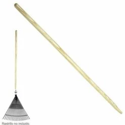WOLFPACK Poignée Râteau à Bois 1150x22mm Cylindrique -Manche et accessoires pour manche d'outils de jardin Soldes Magasin 34067417 3