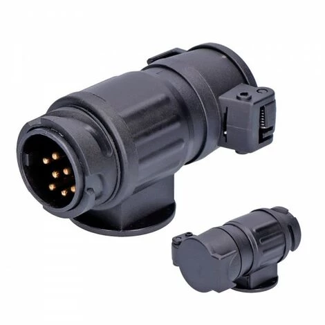 JARDIBRICODECO Adaptateur Pour Remorque 7 á 13 Pins Imperméable 3 JARDIBRICODECO Adaptateur Pour Remorque 7 á 13 Pins Imperméable