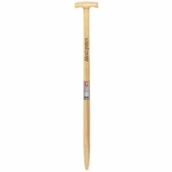 Idealspaten T-manche Courbé En Frêne Peint Et Chevaucha Pépinière Patène