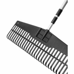 Râteau Jumbo 75 Cm Avec Manche Télescopique En Aluminium UPP -Manche et accessoires pour manche d'outils de jardin Soldes Magasin 54682132 4
