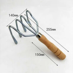 BENOBBY KIDS Antirouille Râteau à Griffes De Crustacés 4 Dents Clam Ho-mi Marée Plat Outils à Main Jardinage Jardiniers Quatre Pieds Râteau Hoe Japonais Ninja Griffe Cultivateur Pour Une Prise Ferme Cueillette De Patates Douces, 1 Pcs 10 BENOBBY KIDS Antirouille Râteau à Griffes De Crustacés 4 Dents Clam Ho-mi Marée Plat Outils à Main Jardinage Jardiniers Quatre Pieds Râteau Hoe Japonais Ninja Griffe Cultivateur Pour Une Prise Ferme Cueillette De Patates Douces, 1 Pcs -Manche et accessoires pour manche d'outils de jardin Soldes Magasin 55211340 4