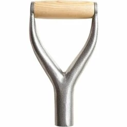 FLYME Poignée De Pelle En Fer De 31 Mm De Diamètre Intérieur - Poignée En Y - Bonne Protection De La Main - Accessoire De Jardin En Fer Solide - Outil De Jardinage Pour Creuser La Neige, Râteau