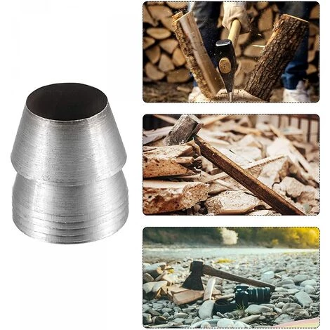 TINOR Rond Acier Poignée Coins Ensemble Pour Hache/Griffe Marteau/Traîneau Marteau/Hache Poignée Coin 7 Pièces 5 TINOR Rond Acier Poignée Coins Ensemble Pour Hache/Griffe Marteau/Traîneau Marteau/Hache Poignée Coin 7 Pièces – Image 3