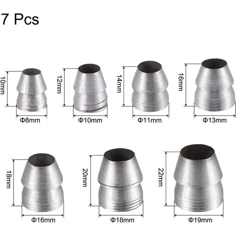TINOR Rond Acier Poignée Coins Ensemble Pour Hache/Griffe Marteau/Traîneau Marteau/Hache Poignée Coin 7 Pièces 7 TINOR Rond Acier Poignée Coins Ensemble Pour Hache/Griffe Marteau/Traîneau Marteau/Hache Poignée Coin 7 Pièces – Image 5